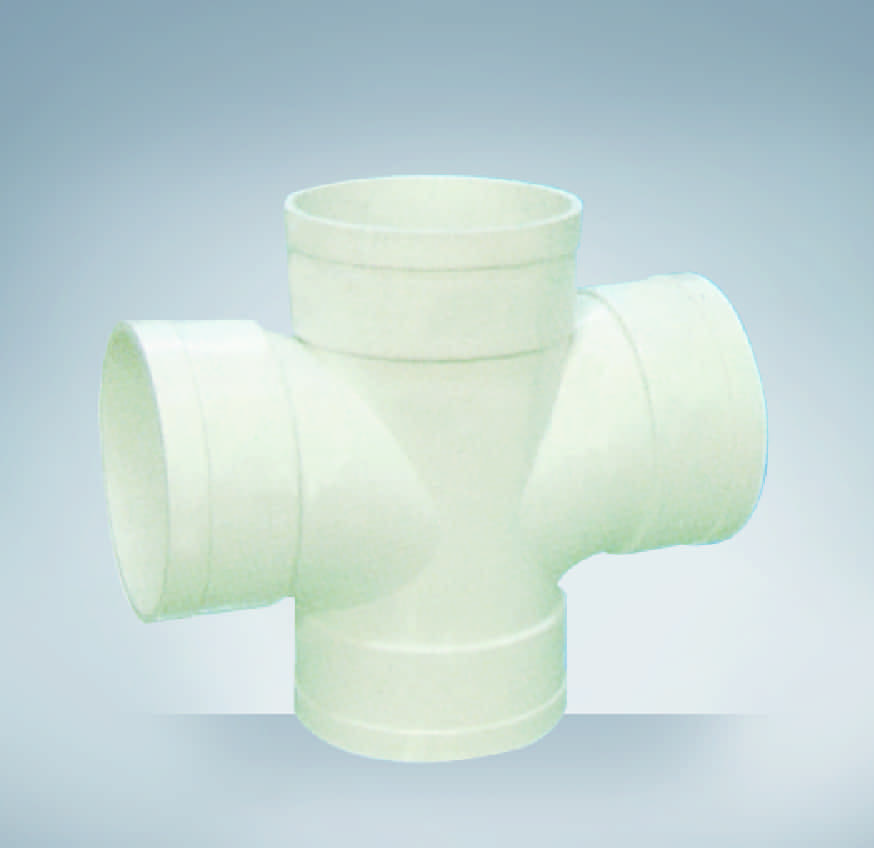 PVC排水管件-正四通