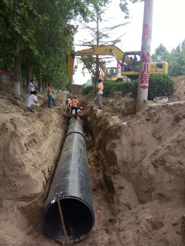 山东省鄄城县污水管网项目