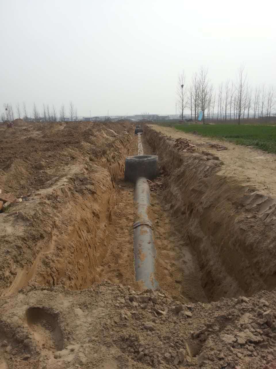 河南省开封市兰考县高铁站污水管网项目