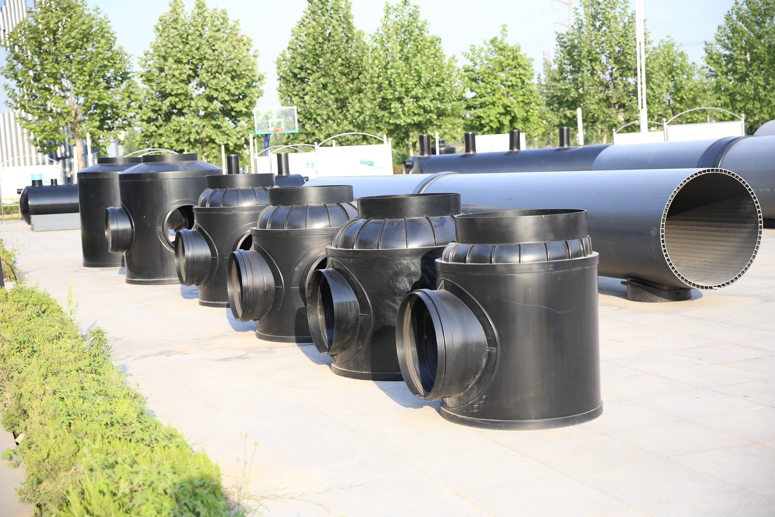 塑料检查井-正三通